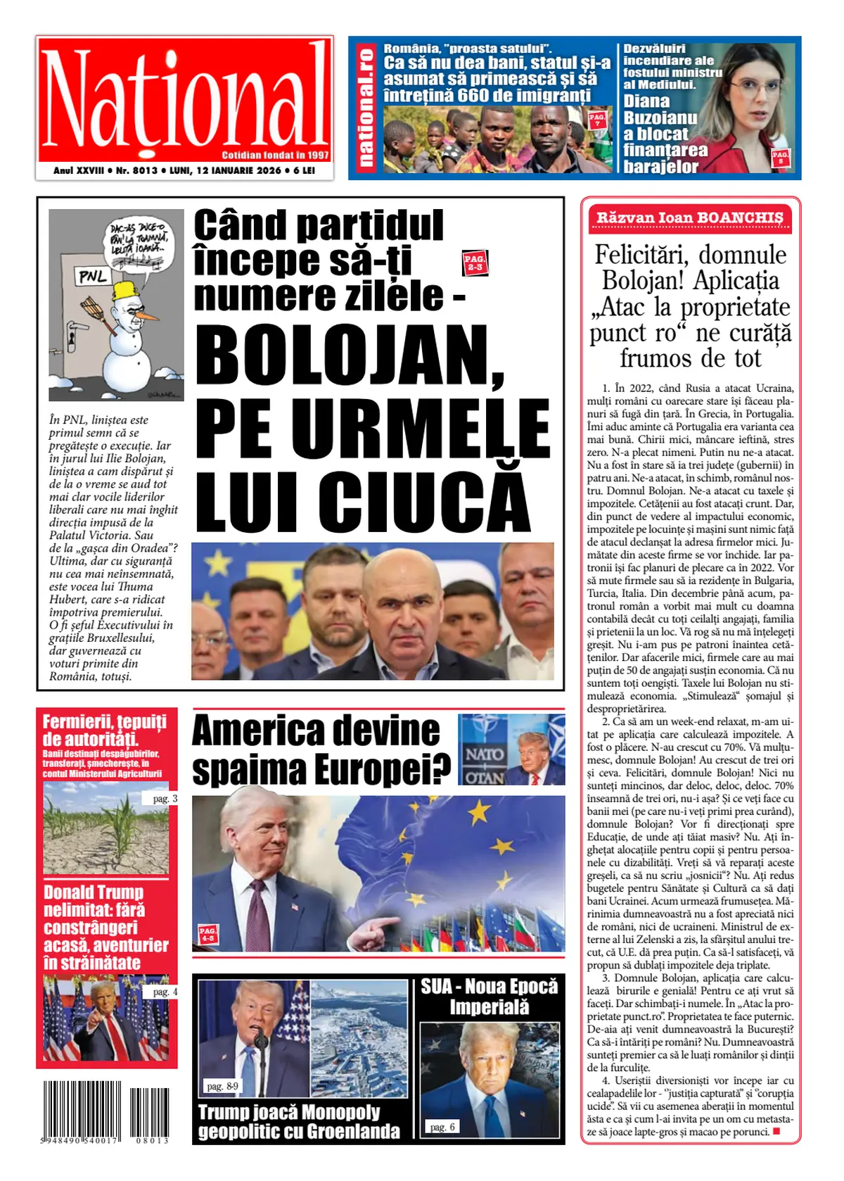 Alege ce citești - Ziarul National