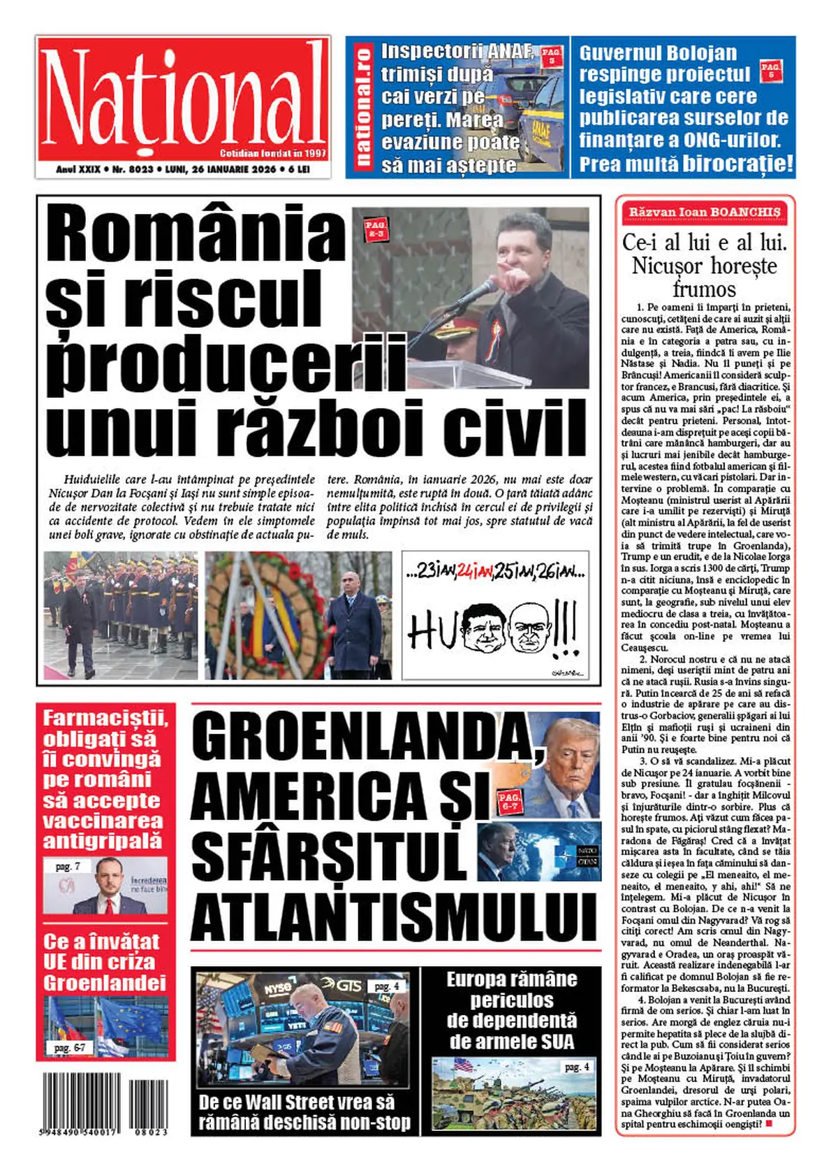 Alege ce citești - Ziarul National