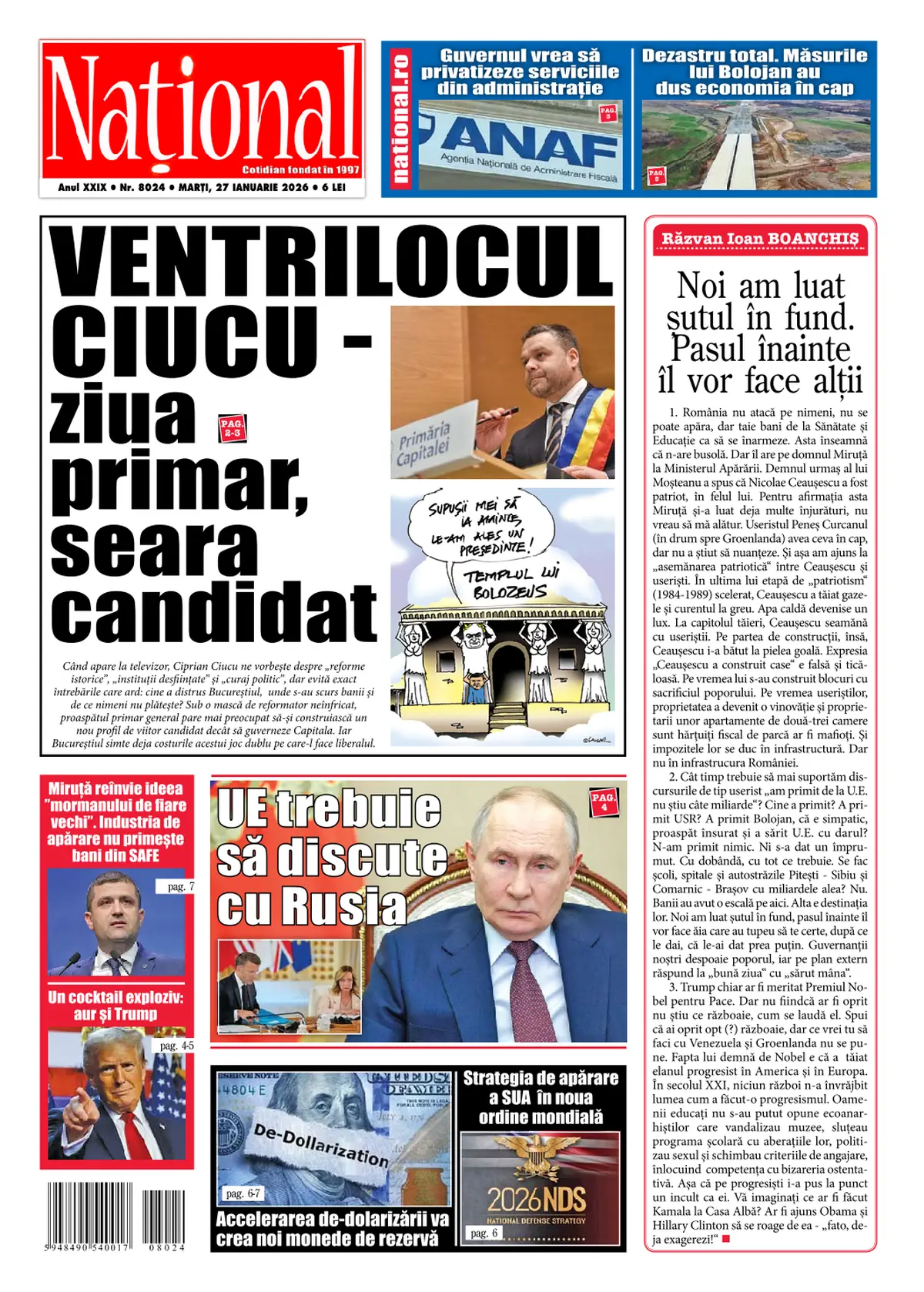 Alege ce citești - Ziarul National