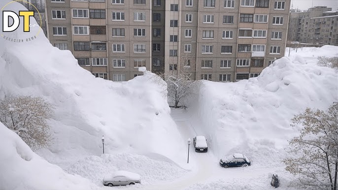 Stare de urgență în Kamceatka, Rusia. Nămeții au ajuns până la etajul 2 FOTO/VIDEO - Ziarul National