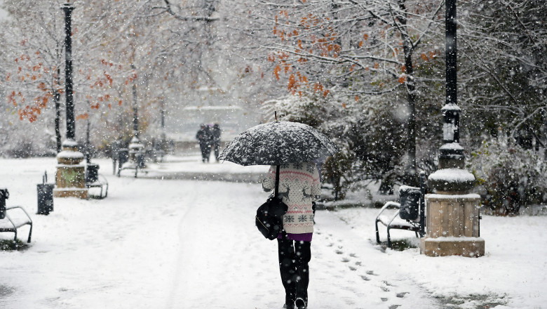 ciclonul mediteranean România ger extrem