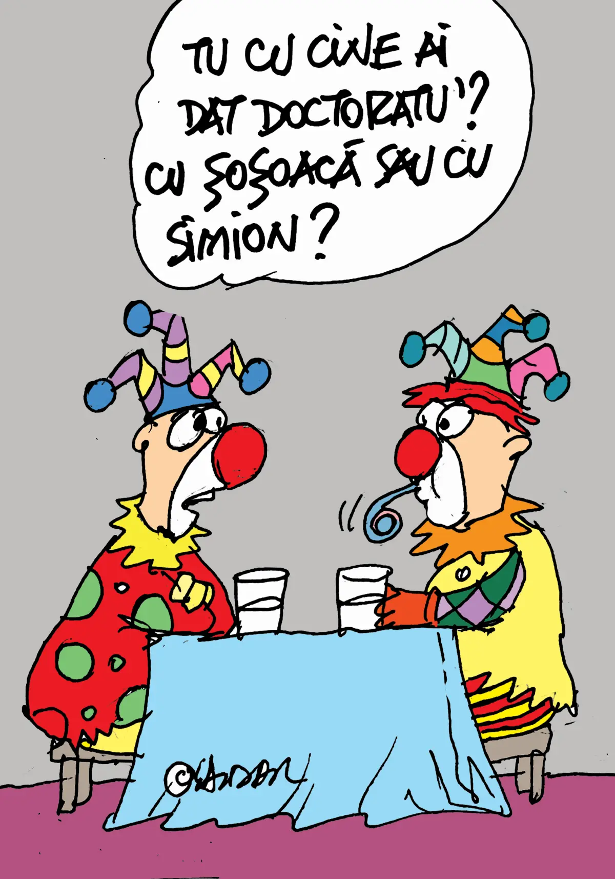 Doctoratul… - Ziarul National