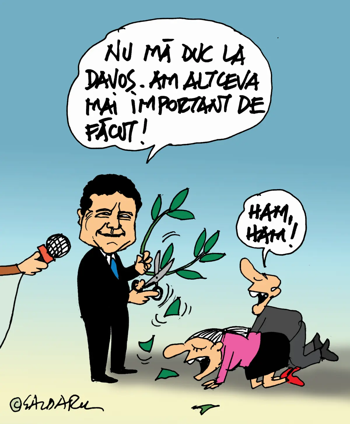 „Teleleul” Trump și fraierii de la Davos - Ziarul National