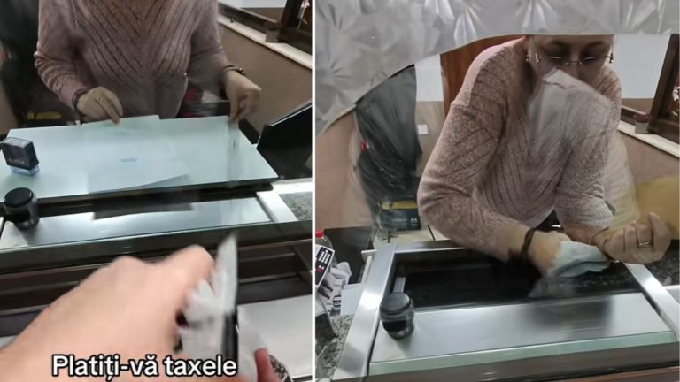 Gestul unui bărbat după ce a văzut noile taxe din 2026: s-a prezentat la ghișeu cu 5 kilograme de monede VIDEO