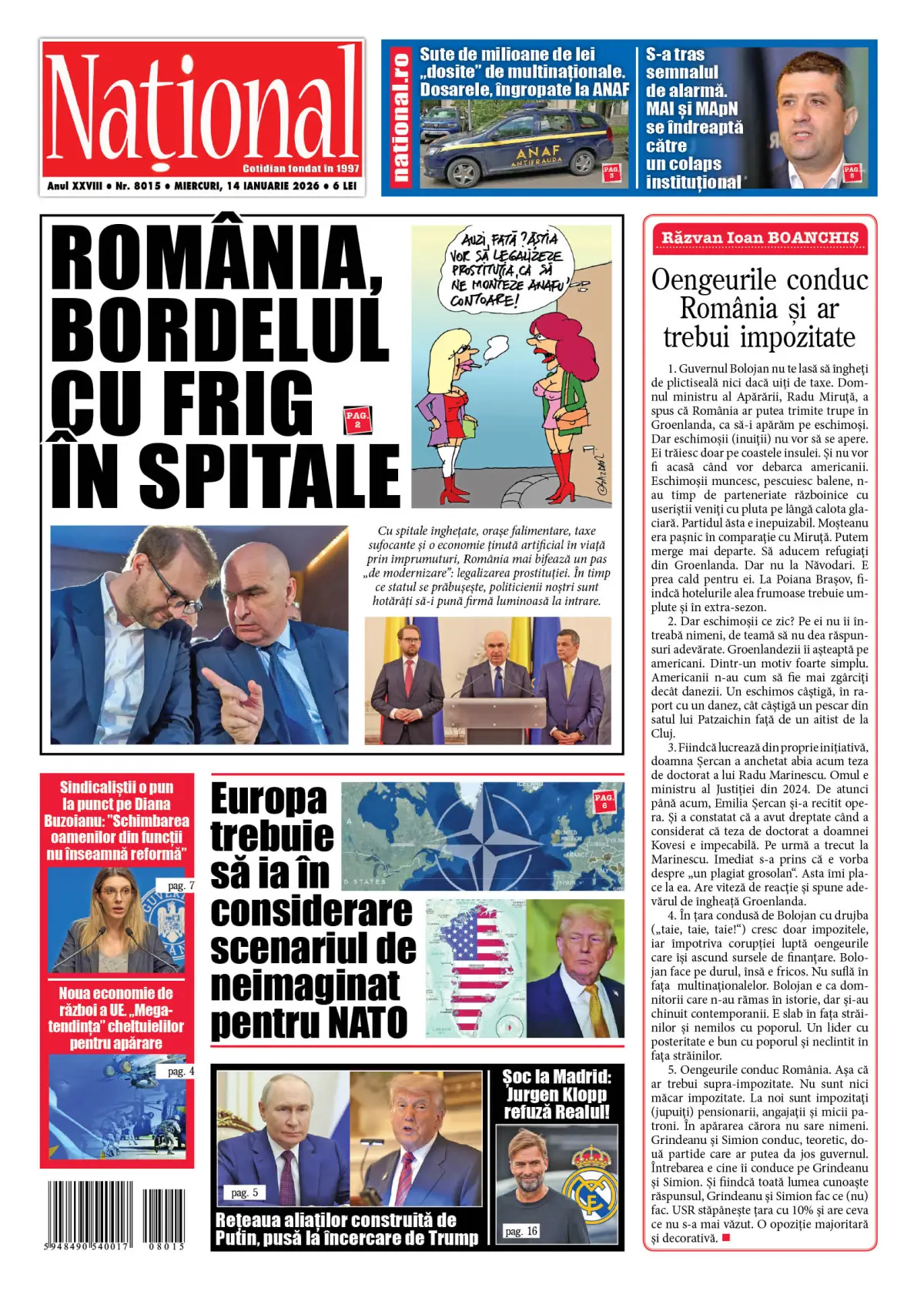 Alege ce citești - Ziarul National