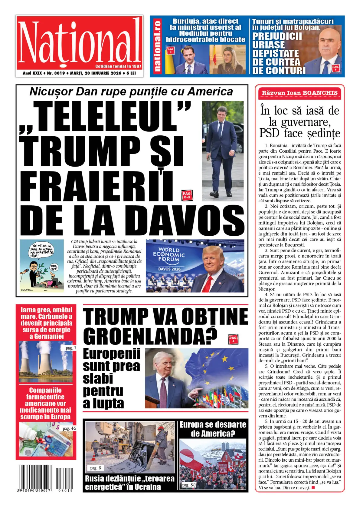 Alege ce citești - Ziarul National