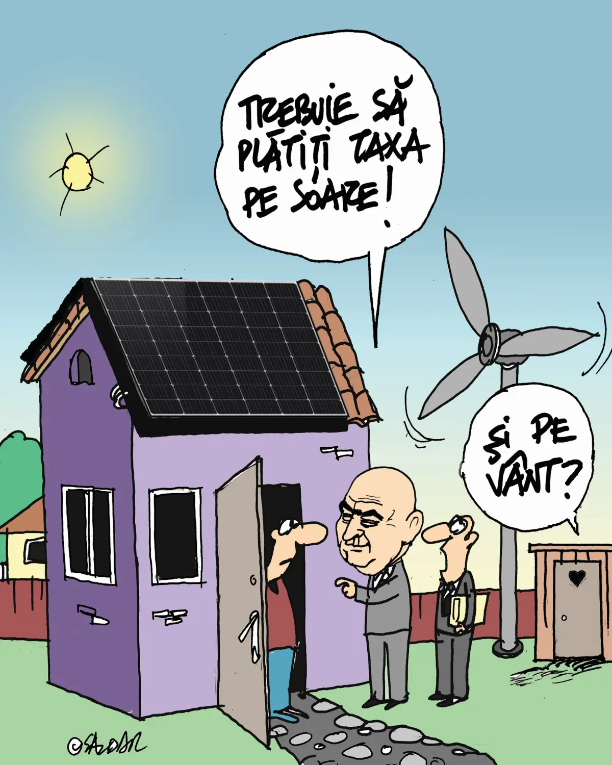 Taxa pe soare - Ziarul National