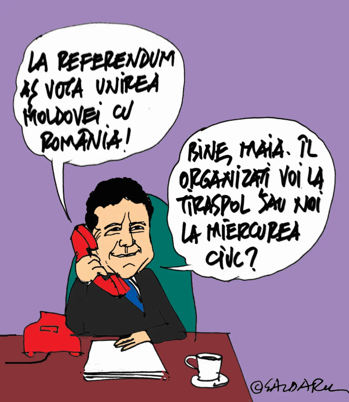 Unirea cu Moldova, testul la care Nicușor Dan a luat 4 - Ziarul National
